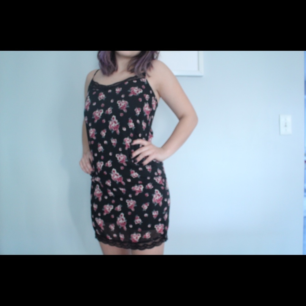 Forever 21 Floral Slip Dress